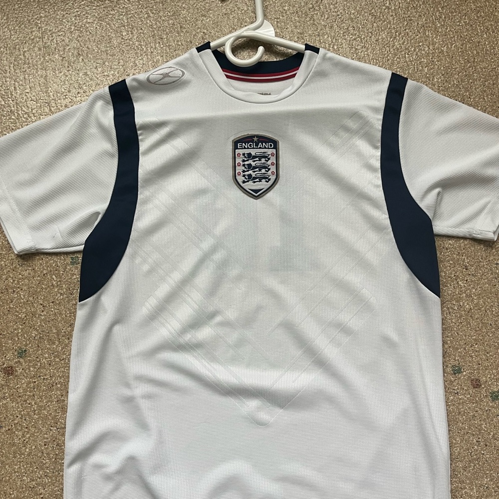Ara White and Blue Jersey Shirt